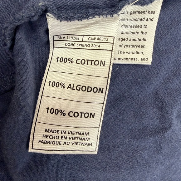 Mitchell Ness women L New York Yankees 1996 World Series T-Shirt Navy Blue Vtg - Picture 3 of 5